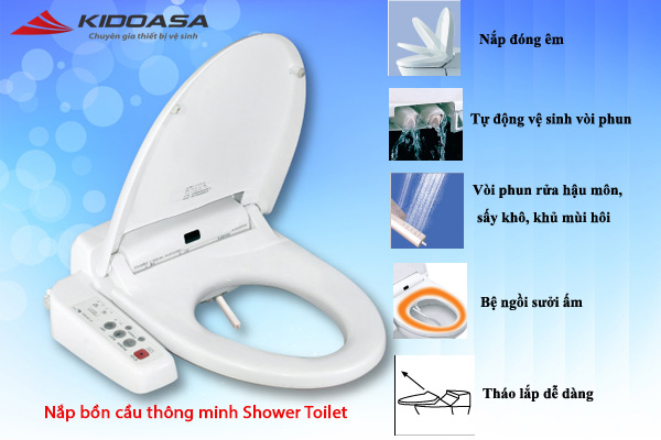 Shower toilet của Inax