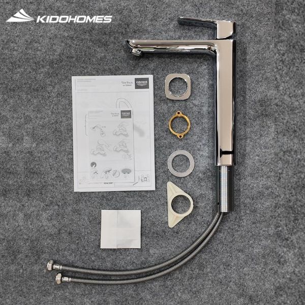 Vòi chậu nóng lạnh Grohe 1017290000 Cubeo SLM Basin XL