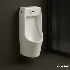 Bồn tiểu nam Fratini Milan 39010115 van xả cảm ứng treo lửng