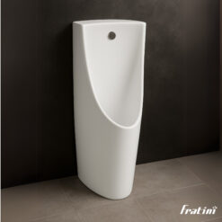 Bồn tiểu nam Fratini Milan 39010116 van xả cảm ứng đặt sàn