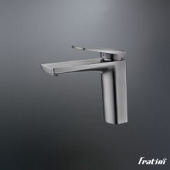 Vòi chậu rửa mặt dáng tiêu chuẩn Fratini Pisa Grey model 39040101GY
