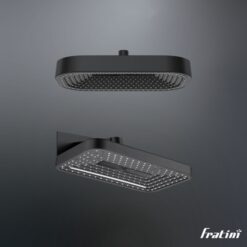 Bát sen hình chữ nhật bo cạnh Fratini Rain shower model 39050928BK