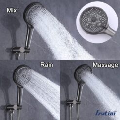 Bát sen massage cầm tay 3 chế độ Fratini Enjoy 39051220GY