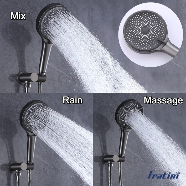 Bát sen massage cầm tay 3 chế độ Fratini Enjoy 39051220GY