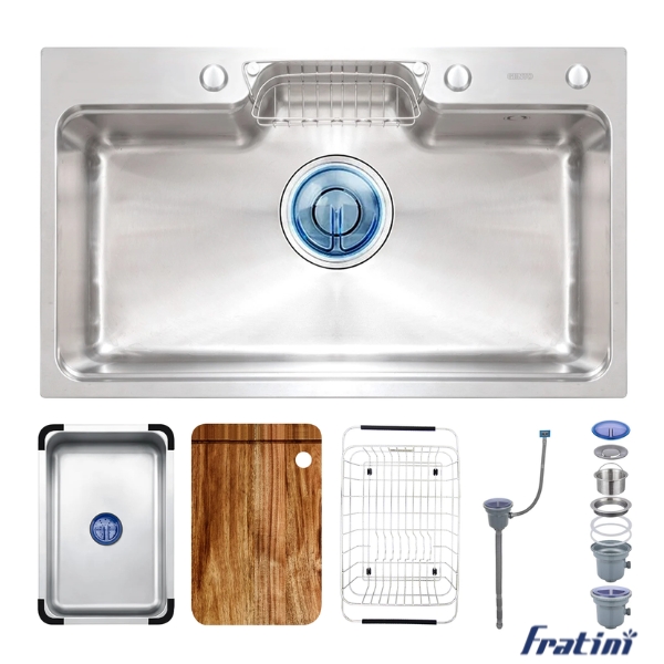 Chậu rửa bát Fratini Sorrento 1 hố model 390901018048 - Ảnh 4