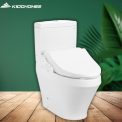 Bàn Cầu Hai Khối TOTO Kèm Nắp Rửa Điện Tử CS948DW18#XW