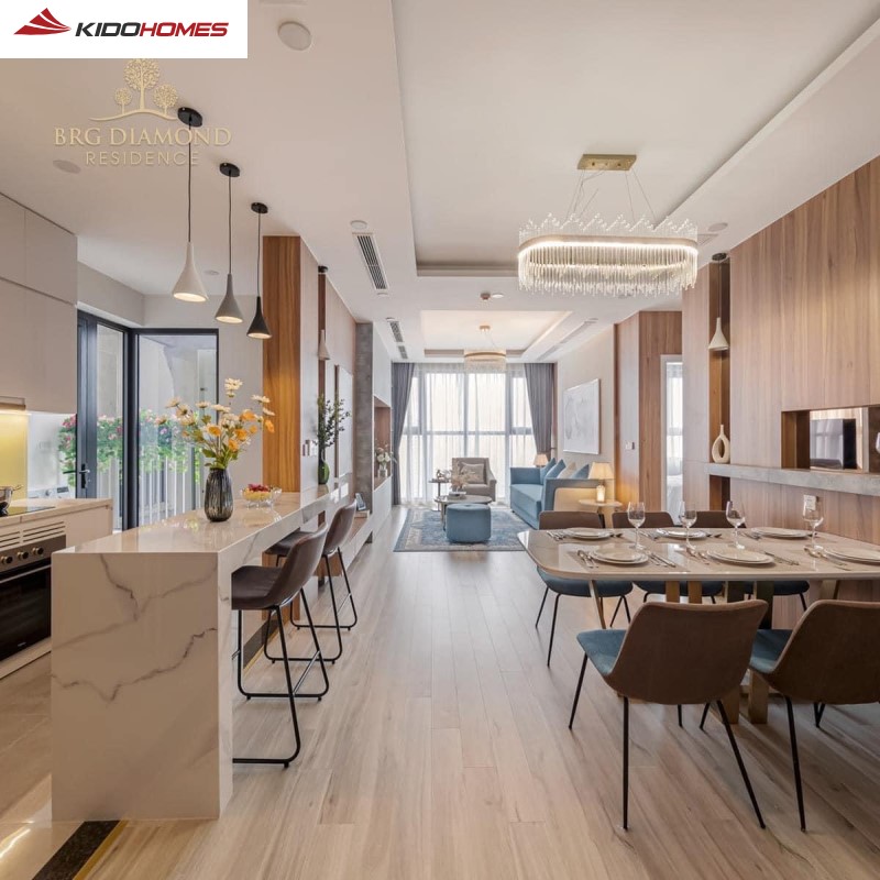 Thiết kế BRG Diamond Residence hiện đại - Không gian sống lý tưởng: Không gian mở, tối ưu công năng Thiết kế BRG Diamond Residence hiện đại - Không gian sống lý tưởng: Không gian mở, tối ưu công năng