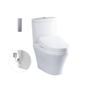 Bồn cầu hai khối kèm nắp rửa điện tử WASHLET CS945DNW11