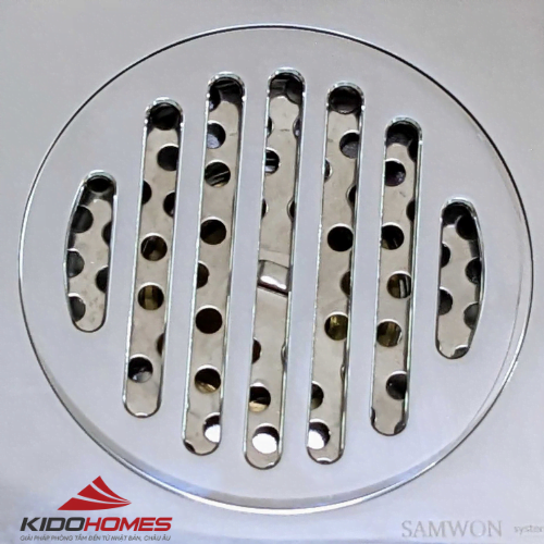 Ga thoát sàn Samwon S635XL - Dạng tròn không đối xứng