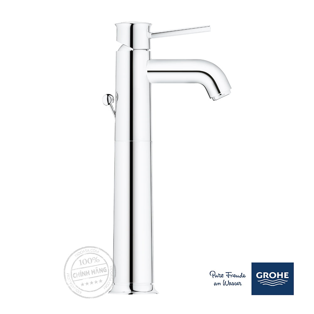 Vòi lavabo nóng lạnh Grohe Bau Classic 32868000 - Ảnh 2