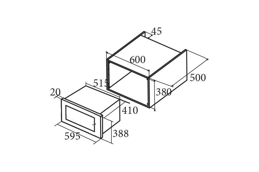 Lò vi sóng MC 25D ENC - Ảnh 2