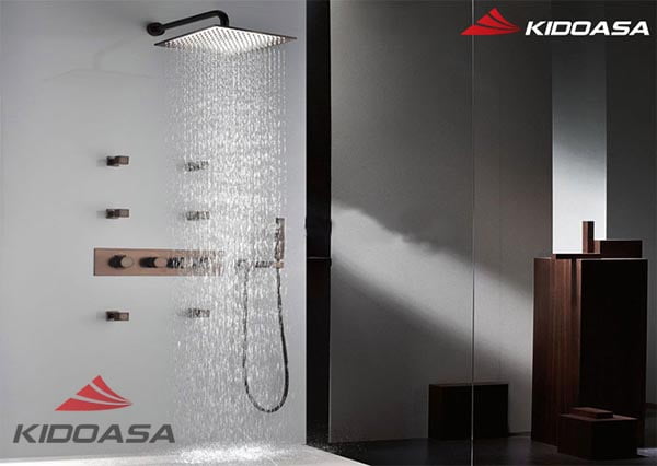 Sen tắm âm tường giúp giải phóng và nâng tầm không gian phòng tắm