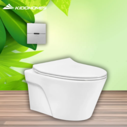 Bàn cầu treo tường kết hợp van xả cảm ứng CW822RFVA1/TREF35L2A/WH005A/TC600VS