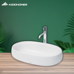 Chậu đặt bàn đá cẩm thạch nhân tạo PJS05WE#MW