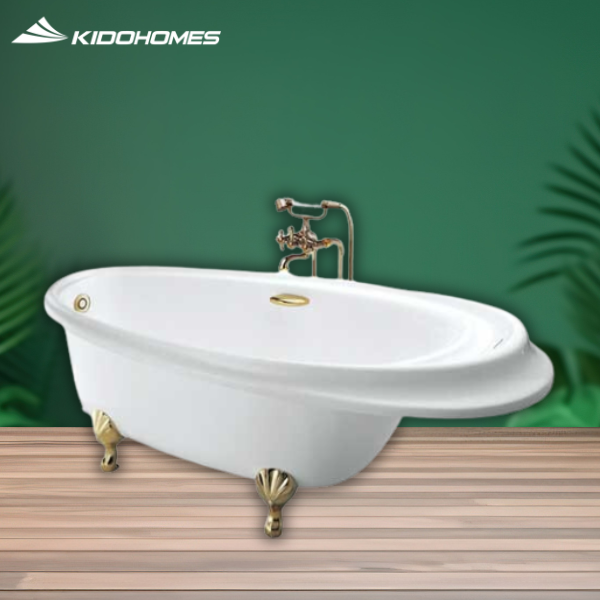 Bồn tắm ngọc trai đặt sàn bao gồm thanh tay vịn PPY1610HIPTV14E#S