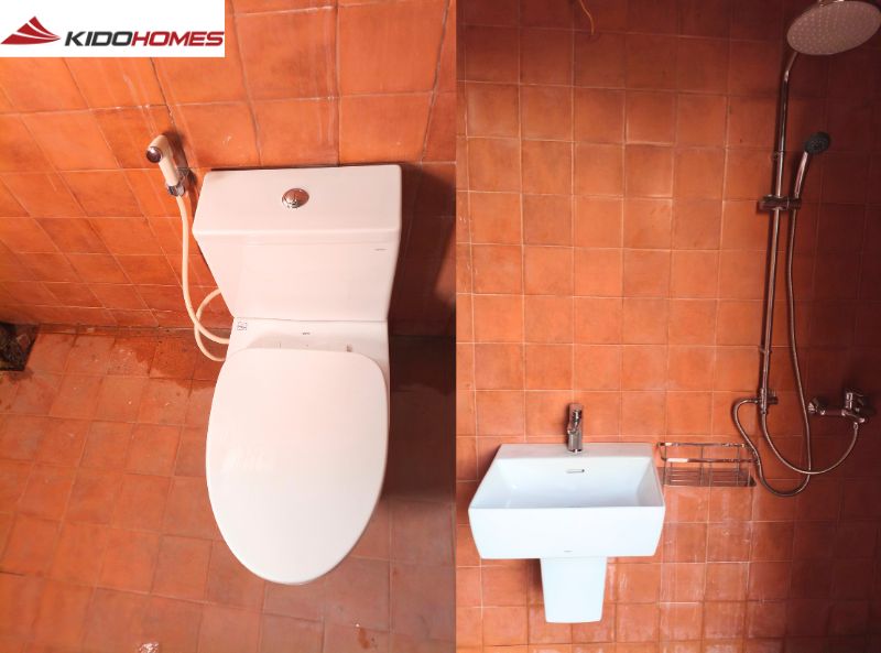 Hoàn thiện và bàn giao 2 phòng tắm đồng bộ cho khách hàng tại Hà Nội