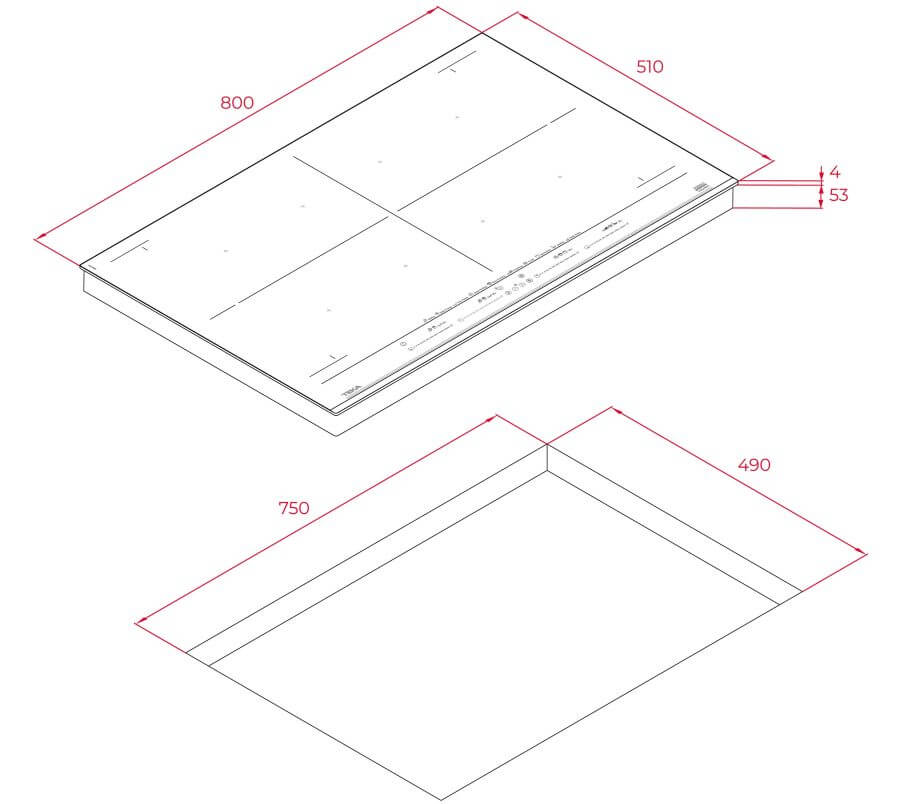Bếp từ TEKA IZF 88700 MST - Ảnh 4