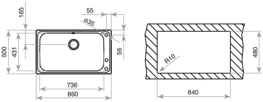 Chậu Rửa Bát TEKA BAHIA 1B PLUS - Ảnh 3