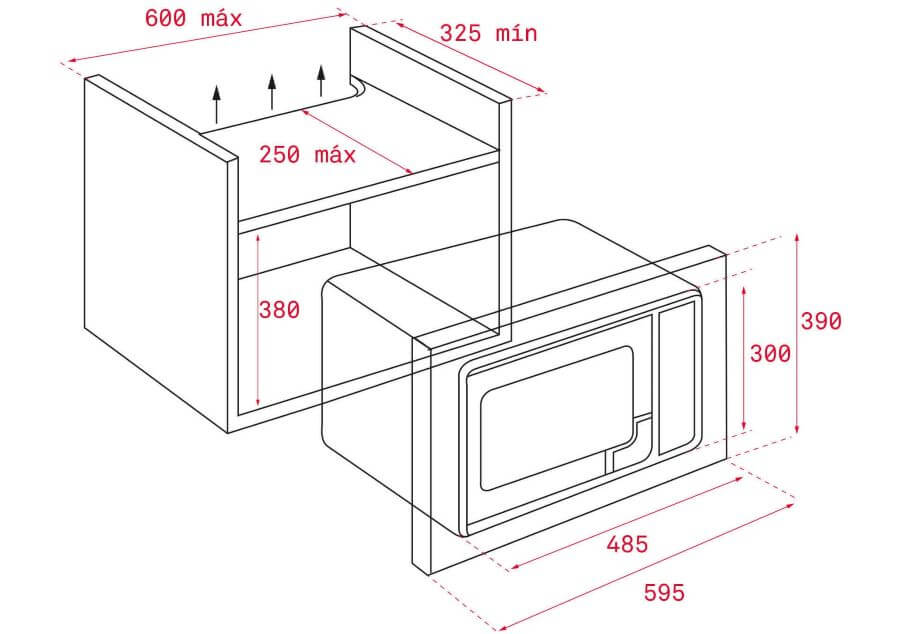 Lò Vi Sóng TEKA MB 620 BI - Ảnh 5