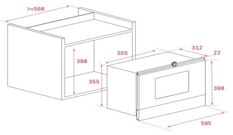 Lò Vi Sóng TEKA ML 8220 BIS L SM - Ảnh 4