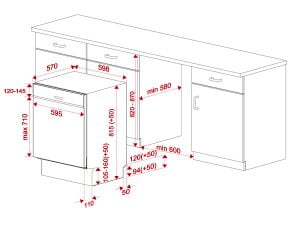 Máy Rửa Bát TEKA DW DSI 46750 220 50 SS - Ảnh 4