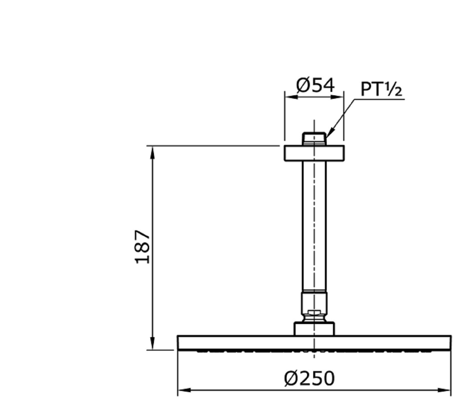 Bản vẽ bộ sen tắm TOTO TX491SN