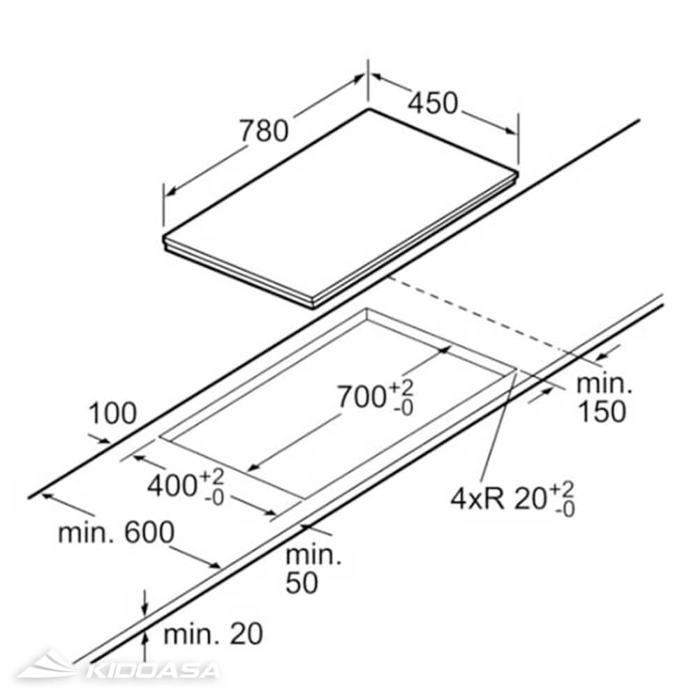 Bếp từ 2 vùng nấu Bosch PPI82560MS - Series 8 - Ảnh 2