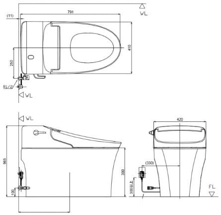 ban ve ky thuat bon cau american wp 5017