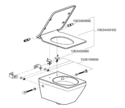 Bồn cầu treo tường GROHE 104581SH00 - Ảnh 6