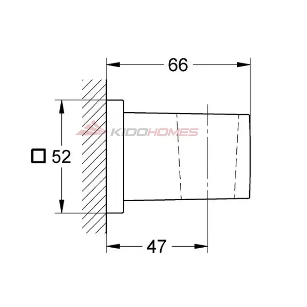 Thông số kỹ thuật của gác sen GROHE Euphoria Cube 27693000