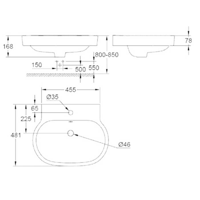 Chậu rửa mặt đặt bàn Grohe 39291000 - Ảnh 3