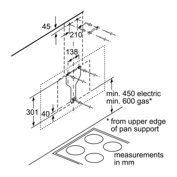 Máy hút mùi Bosch DWK97JQ60B - Ảnh 4