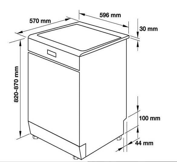 Máy rửa bát Hafele HDW-F60E 538.21.200 - Ảnh 2