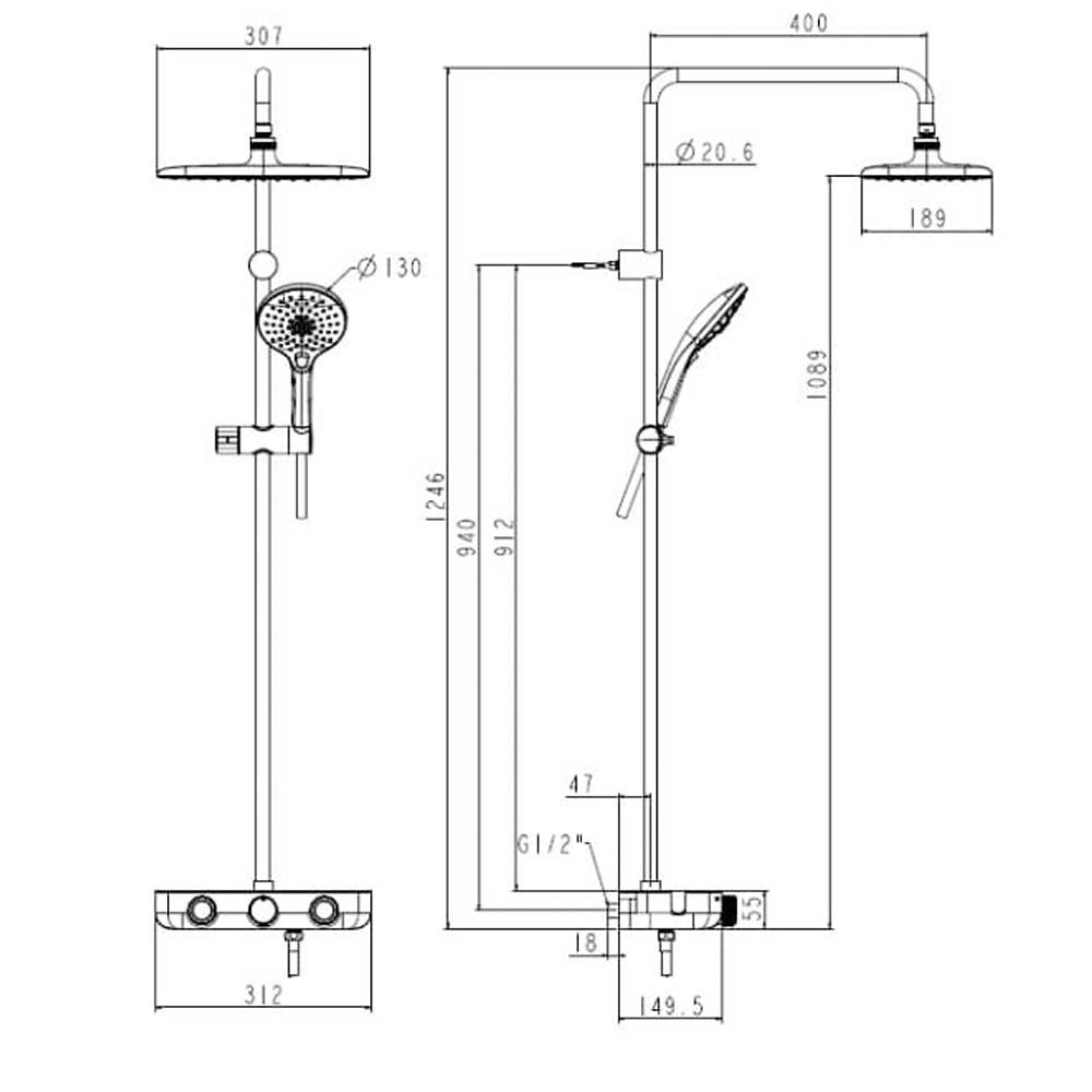 SEN TẮM CÂY AMERICAN STANDARD WF-4952 - Ảnh 2