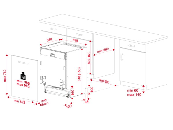Máy Rửa Bát TEKA DW DFI 76950 220 50 WH - Ảnh 5