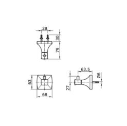 Móc Áo TOTO TX704AW