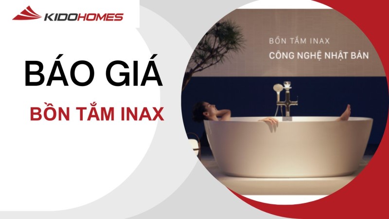 Báo giá thiết bị vệ sinh Inax: bồn tắm