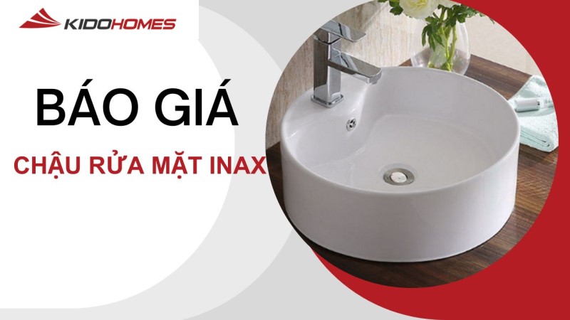 Báo giá thiết bị vệ sinh Inax: chậu rửa mặt 