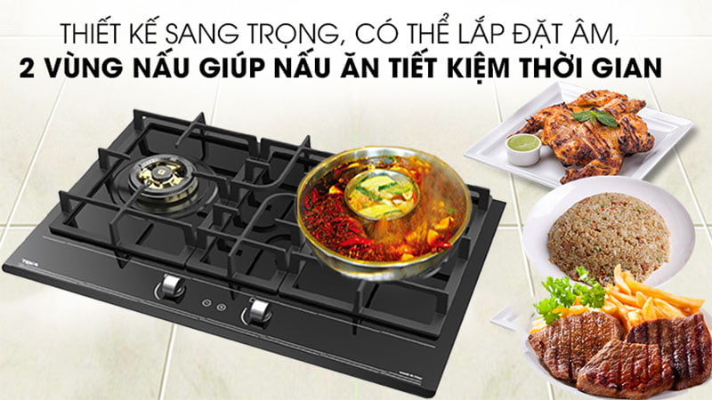 Bếp ga TEKA 2 vùng nấu GTI 78 2G AI AL TRB BUT - Ảnh 3