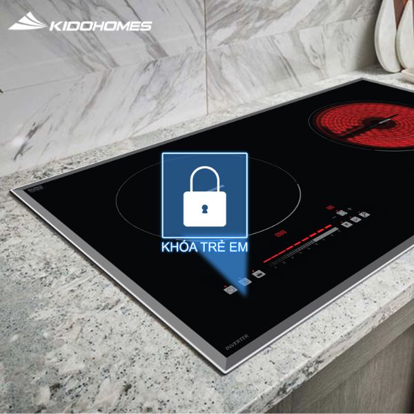 Bếp điện từ đôi LORCA LCE 886D