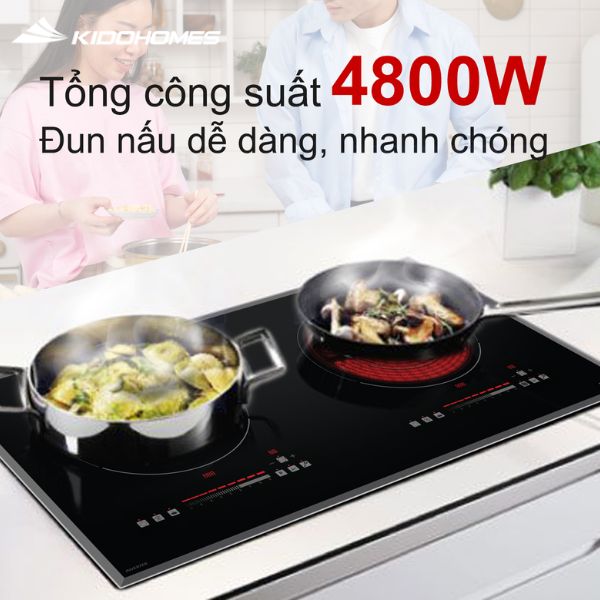 Bếp điện từ đôi LORCA LCE 886D
