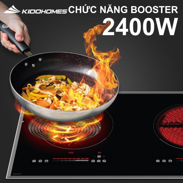 Bếp điện từ đôi LORCA LCE 886D