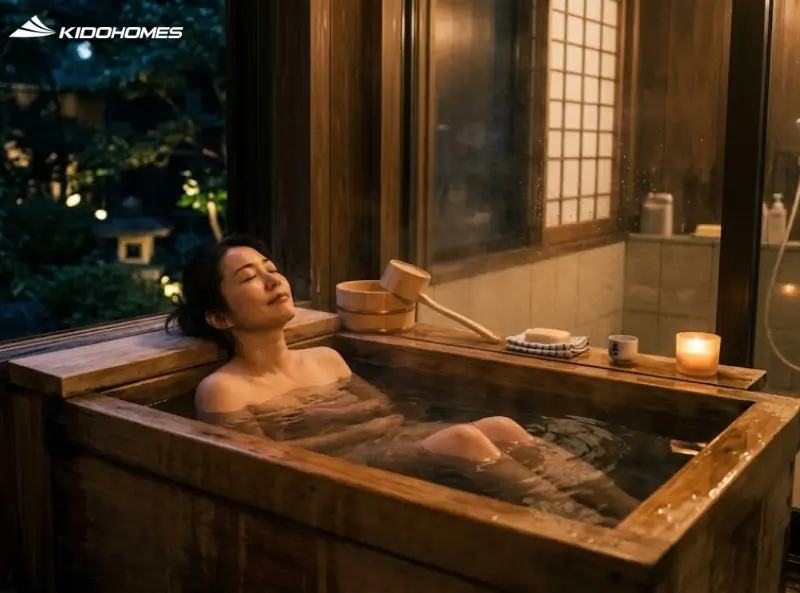 Bí mật "Ofuro" của người Nhật: 15 phút mỗi tối đủ “xóa sạch” stress cả ngày