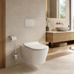 Bộ cọ toilet TOTO YAB411V - Thiết kế tinh gọn cho phòng tắm cao cấp - Ảnh 5