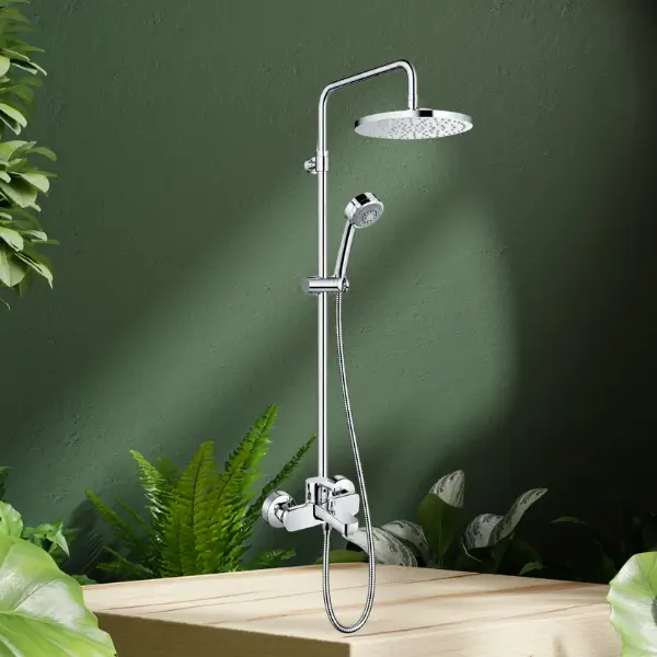 Bộ sen tắm nóng lạnh Kludi 376810575/6075005-00 kết hợp TOTO TBW13020V