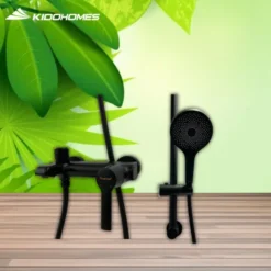 Bộ sen tắm Fratini nóng lạnh Bitexco Black 39050133BK/39051437BK