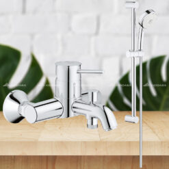 Sen tắm nóng lạnh kèm thanh trượt Grohe 32865000/27787002