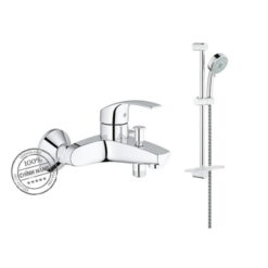Sen tắm nóng lạnh kèm thanh trượt Grohe 33300002/27577002