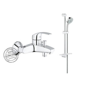 Sen tắm nóng lạnh kèm thanh trượt Grohe 33300002/27577001