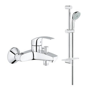 Sen tắm nóng lạnh kèm thanh trượt Grohe 33300002/27609000